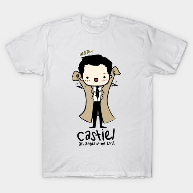 Castiel an angel of the lord T-Shirt by mintipap